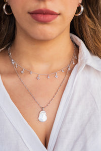 Dainty Clear Necklace
